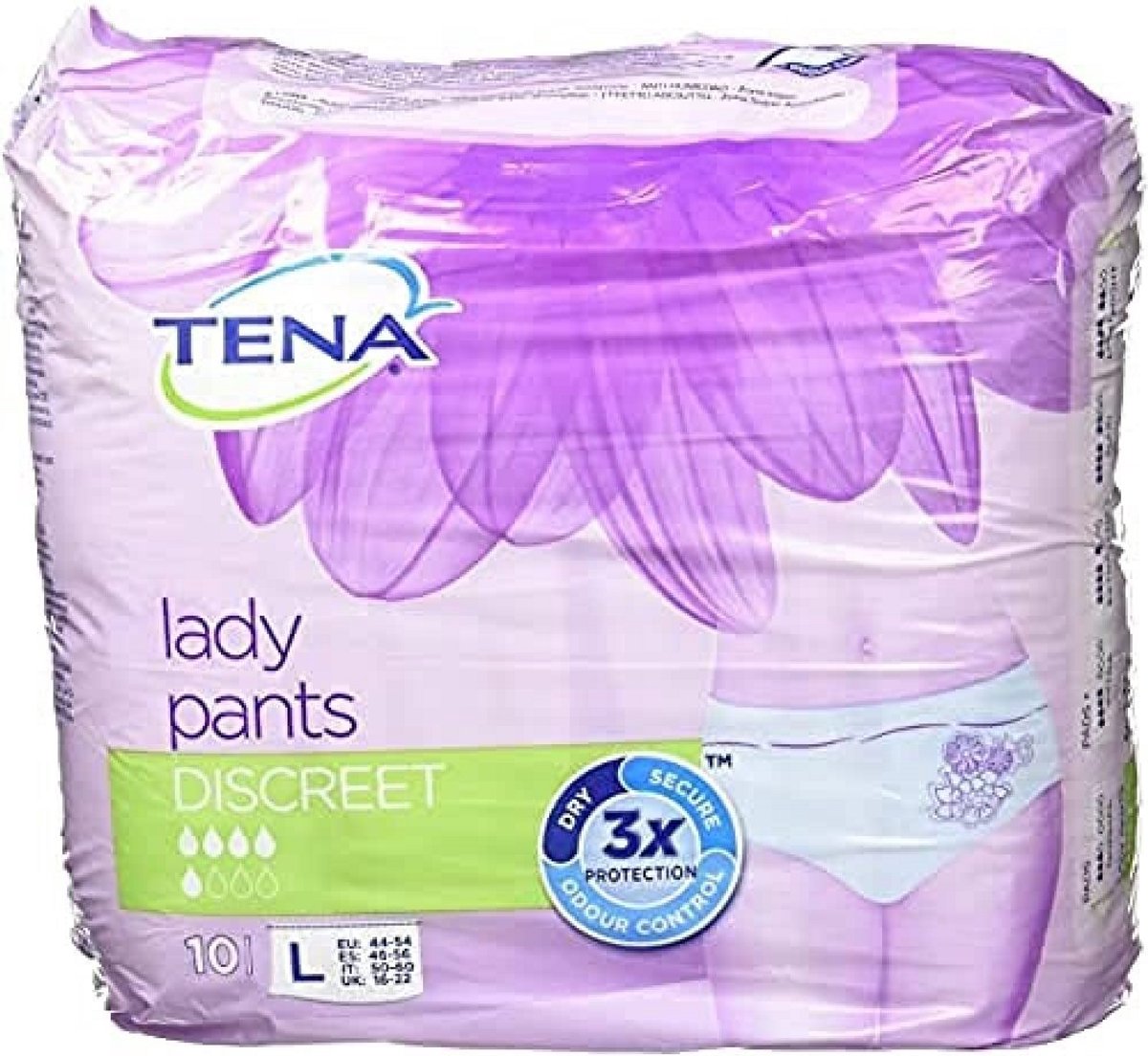 Inlegkruisjes Discreet voor Vrouwen - 10 Stuks Absorberend