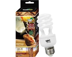 UVB Terrarium Lamp E27 13W voor Bartagamen, Schildpadden, Reptielen en Amfibieën