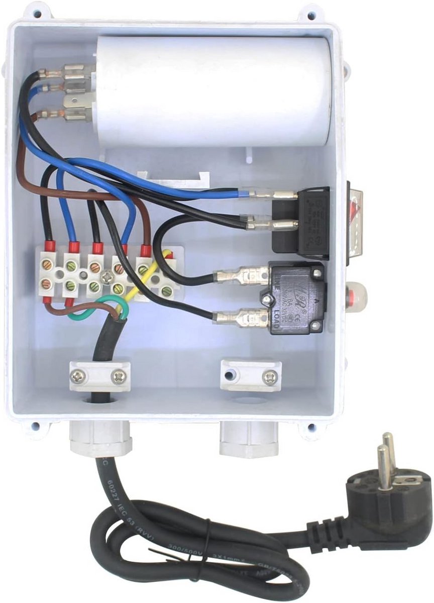 Schakelkast voor Dompelpomp en Dieptebronpomp - 220V Controller