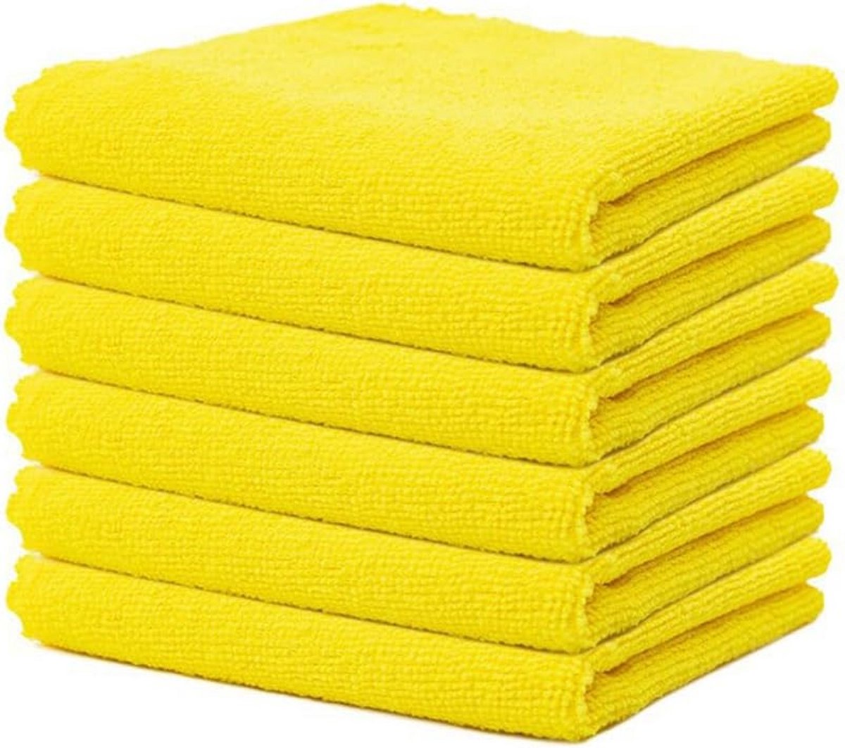 12 Microvezel Poetsdoeken 30x30 cm - Absorberend en Pluisvrij Schoonmaaktextiel