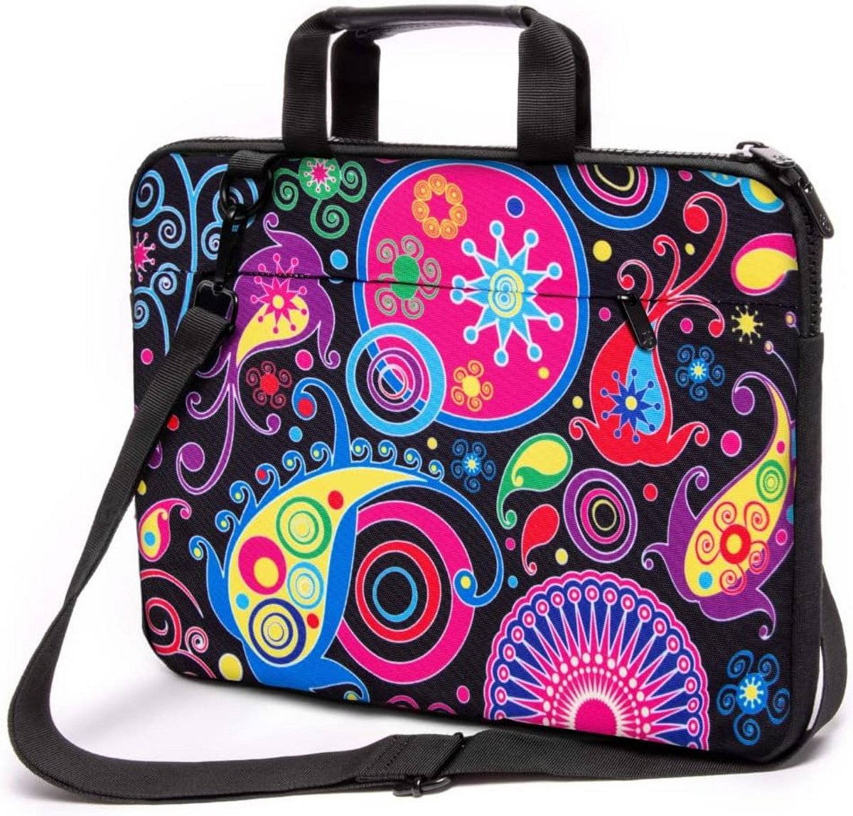 Waterdichte Laptoptas 15 inch / 15,6 inch Canvas Tas met Schouderriem en Handvat