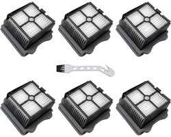 6 stuks - Vervangingsfilters voor stofzuigers - geschikt voor Tineco iFloor 3 - Floor One S3 - iFloor 3 Breeze Complete - Floor One S3 Breeze draadloze nat- en droogstofzuiger - met reinigingsborstel