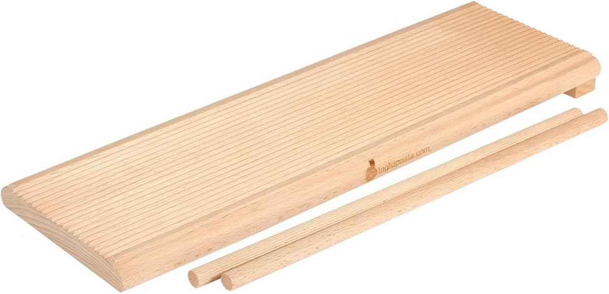 Houten Plank voor Gnocchi en Garganelli met Steun en Stukjes