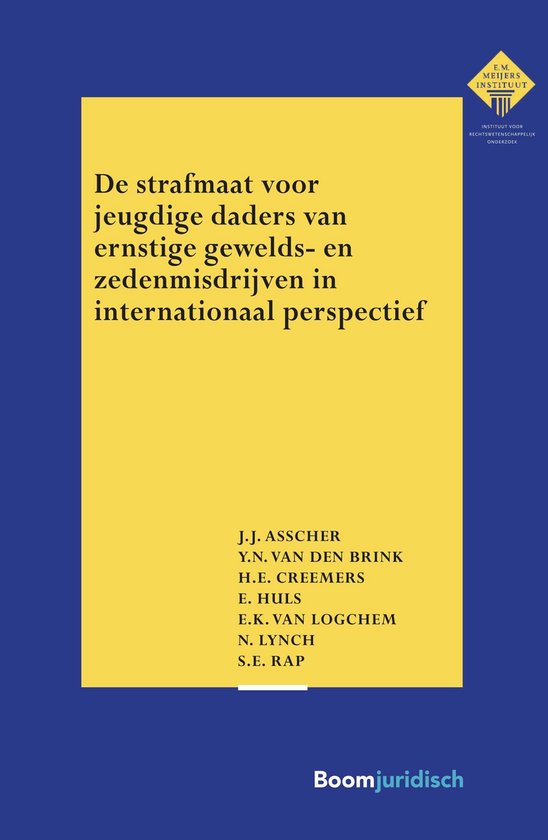 E.M. Meijers Instituut voor Rechtswetenschappelijk Onderzoek ... - cover