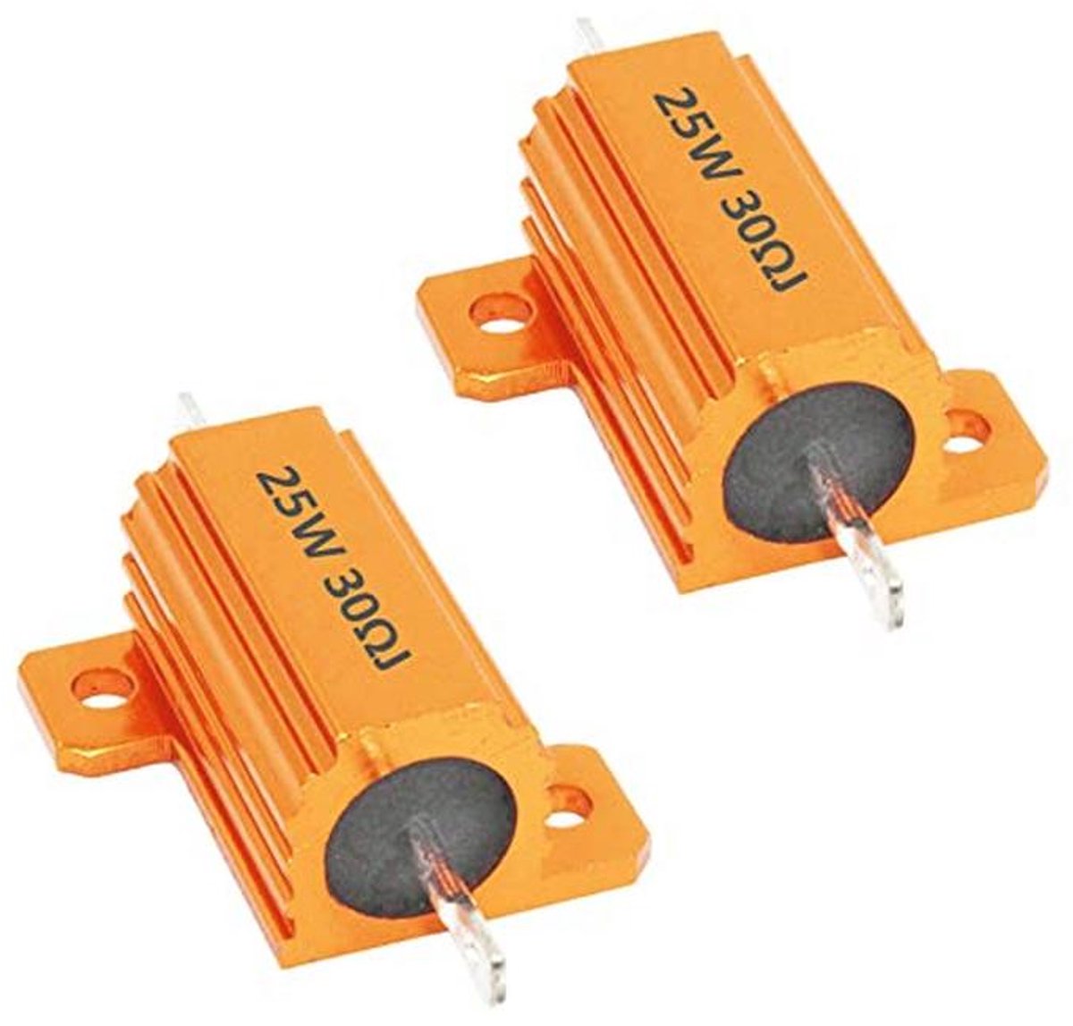 25W Aluminium Behuizing Draadweerstand - 30 Ohm LED Belastingsweerstand