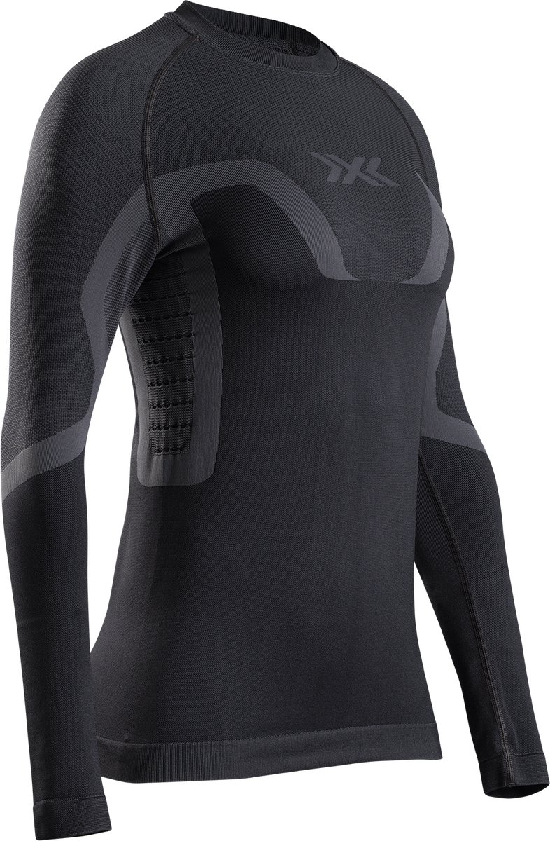 X-Bionic X-Ential Baselayer Lange Mouwen Dames Antraciet XL