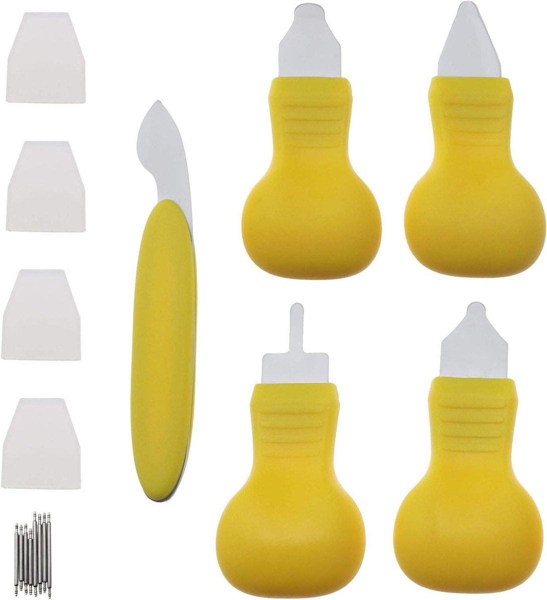 Allecta - Horloge Reparatie Tool Kit | Horloge Case Opener | Horloge Case Terug Removal Tool Set | Spring Bars | Rvs | Batterij Vervanging