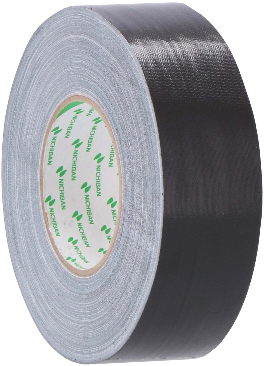 Nichiban Gaffa Tape 1200 - 50mm 50mtr. Black (12 stuks)