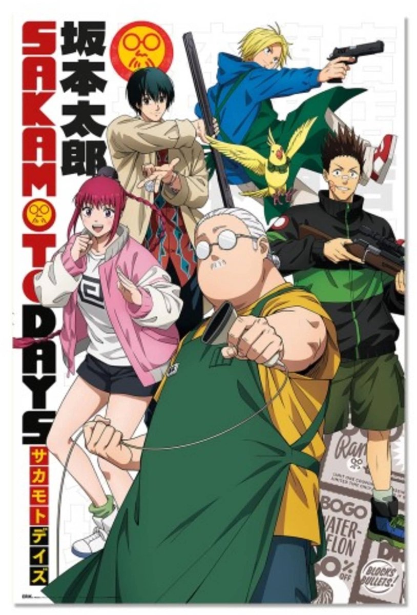 Grupo Erik Poster Sakamoto Days - 2 61x91,5cm Divers