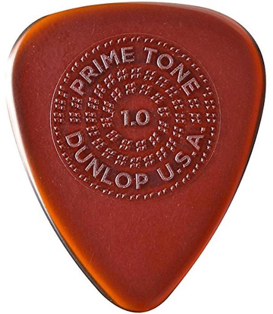 Standaard 1.0mm Gebeeldhouwde Plectra met Grip - 3 Pack