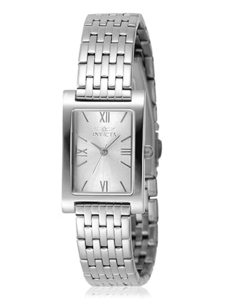 Elegante Dameshorloge met Staal en Strass