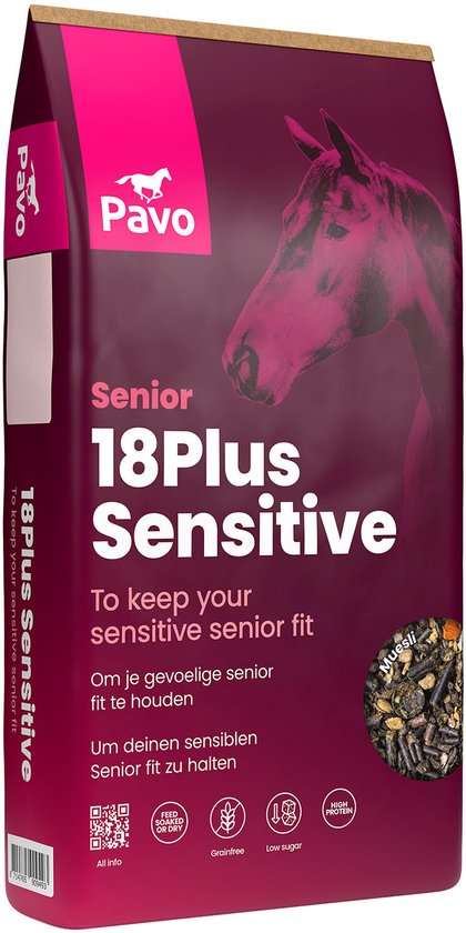 Pavo 18Plus Sensitive - 15 kg Pavo 18Plus Sensitive - 15 kg