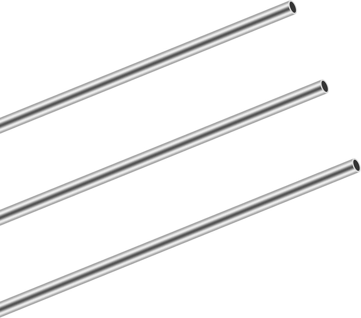 Cosensi - Roestvrijstalen ronde buizen 10mm OD 0,4mm wanddikte 300mm lengte (3 stuks)