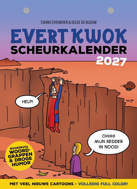 Evert Kwok scheurkalender 2027