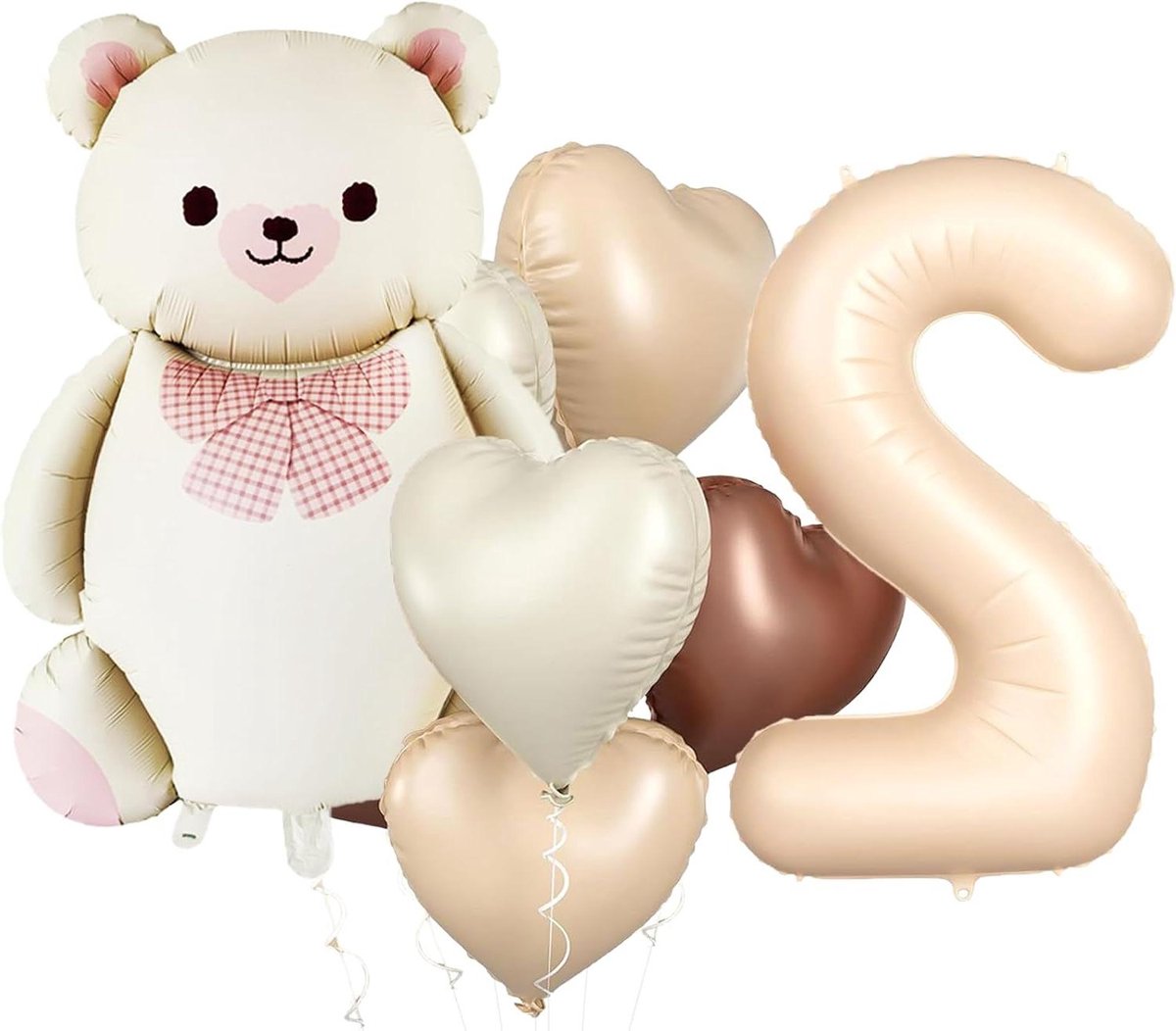 EGoods - Ballon voor 2-jarig meisje verjaardagsfeest - Roze thema - Feestdecoratie