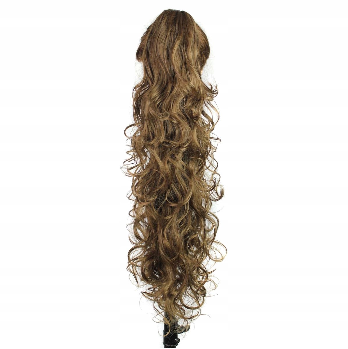 Synthetische Clip-in Paardenstaart 66cm - Krullend, Natuurlijk Uiterlijk