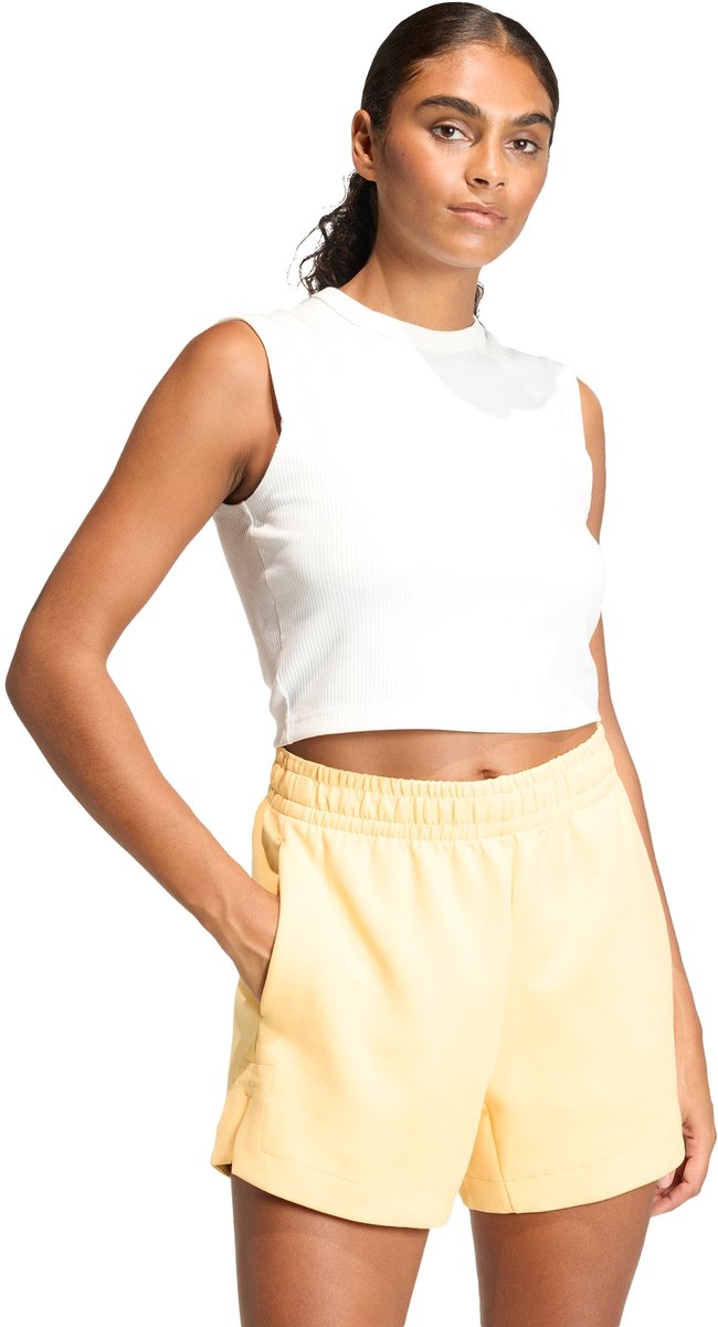 Adidas Sportswear All Szn Rib Tanktop Dames Wit