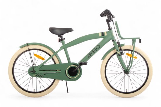 AMIGO 2Cool jongensfiets 20 inch – groen – 6-8 jaar