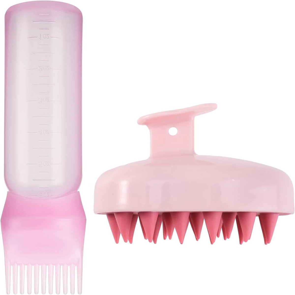 EGoods - Haarolie-applicator set voor hoofdhuidmassage en haarkleuring met kam