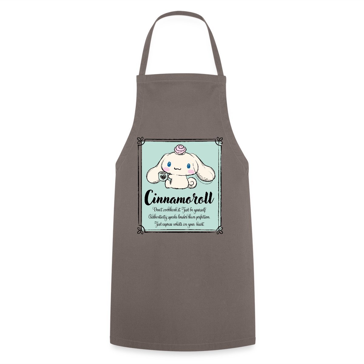 Cinnamoroll Don't Overthink It. Just Be Yourself Keukenschort
