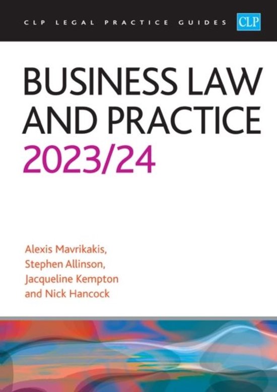 Business Law and Practice 2023/2024 - cover