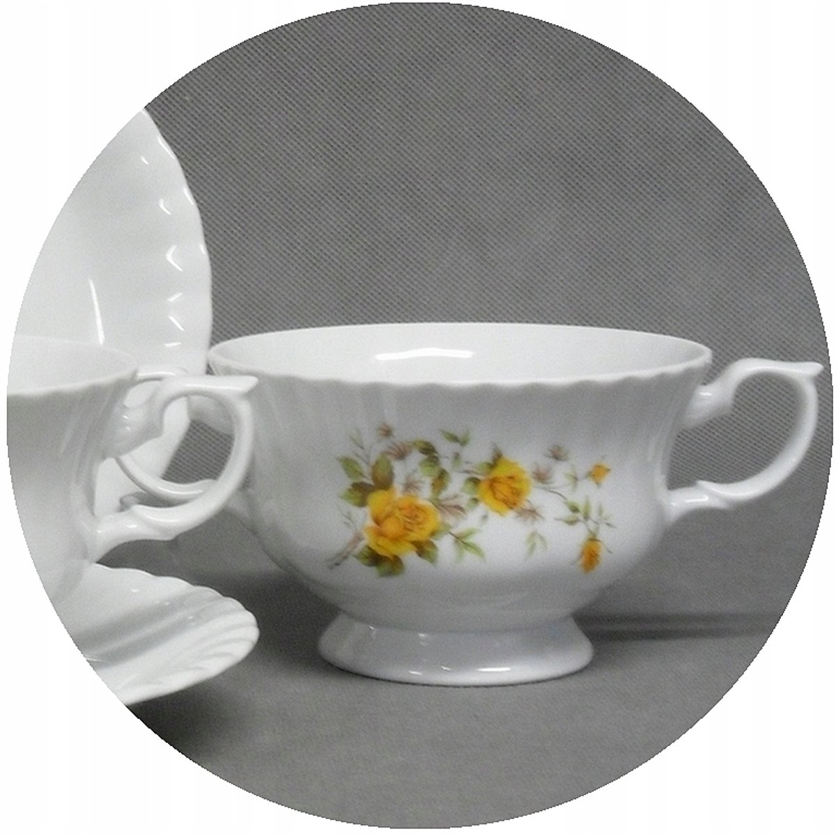 Malcer Iwona Bulionówka 400ml Porselein - Decoratie 970