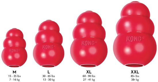 Kong Chew Bone - Jouet pour chien - Rouge - XXL