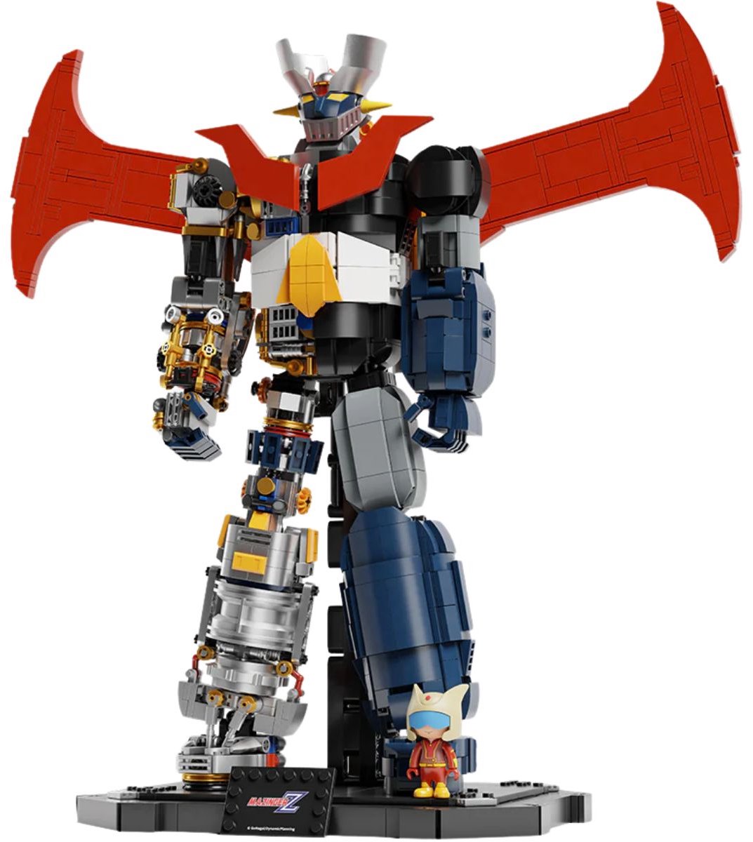 Pantasy 87301 Mazinger Mecha bouwset | Mega icons creator modelbouw | Technisch robot head constructie educatief speelgoed bouwpakketten voor volwassenen & kinderen | DIY expert anime manga figure decoratie gechikt voor lego | Bouwdoos met 1948 bloks