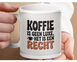 Mok Koffie is een Recht, Grappige Koffie Mok, Koffie Cadeau voor Juristen, Cafeïne Verslaafde, Koffie Cup, Juridische mok, Advocaten mok