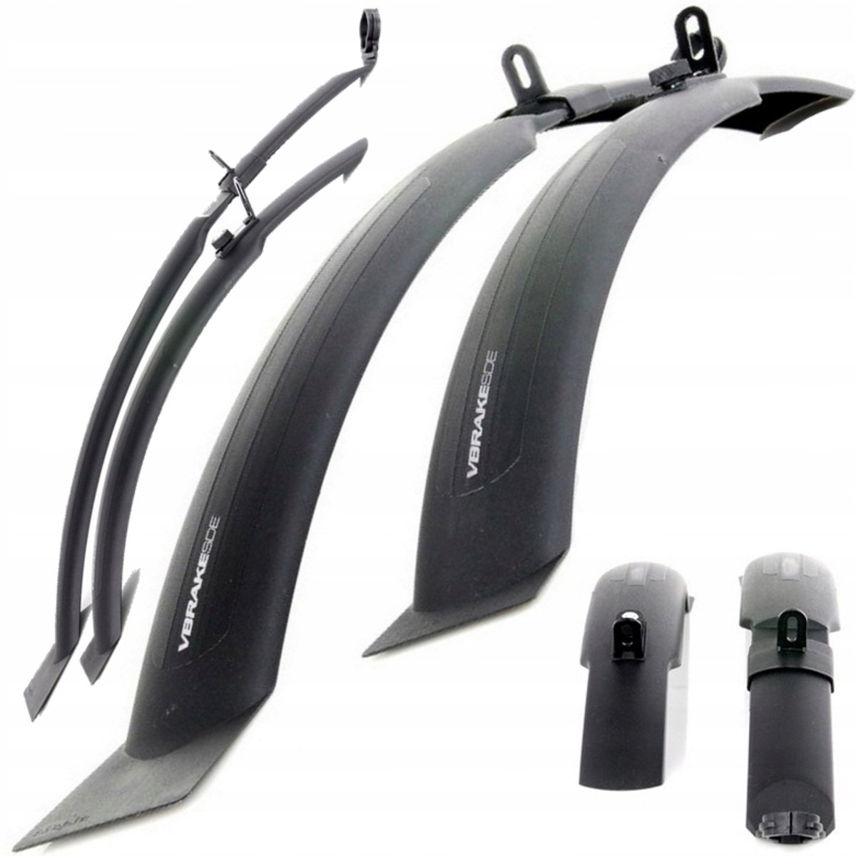 Simpla V-Brake SDE spatborden voor 26-28 inch fietsen