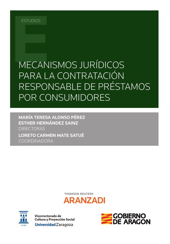 Mecanismos jurídicos para la contratación responsable de p ... - cover