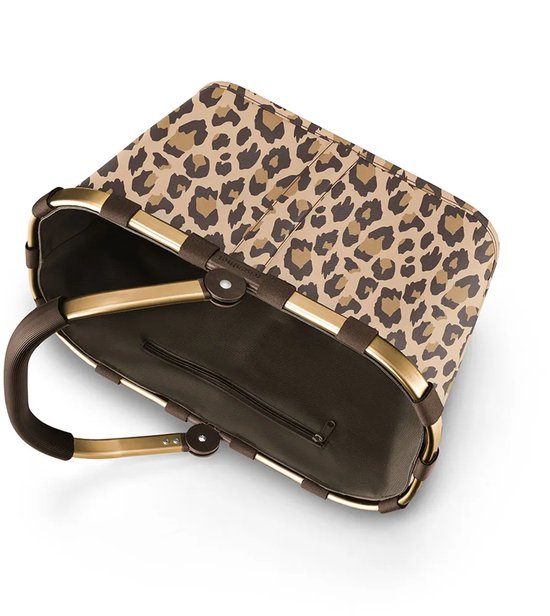 Reisenthel Carrybag Panier - 22L - Frame Leo Macchiato Brun