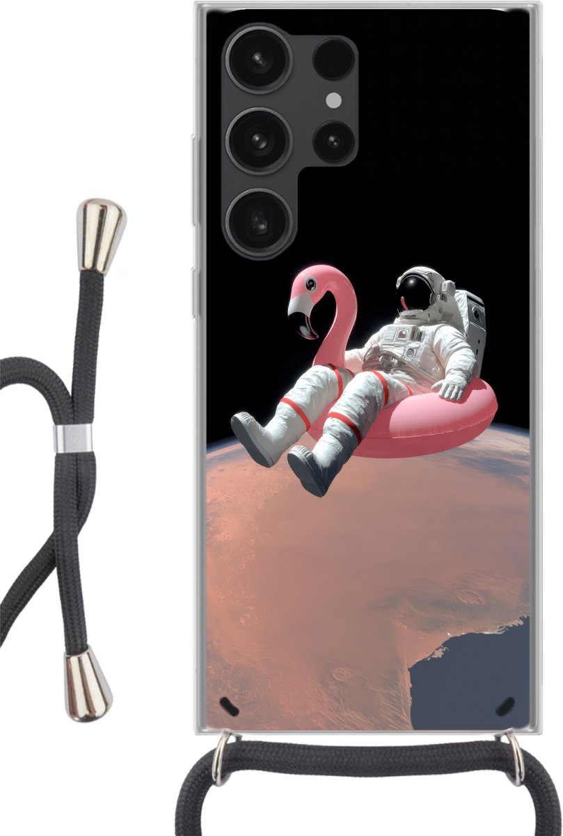 Astronaut - Flamingo - Zwemband - Roze