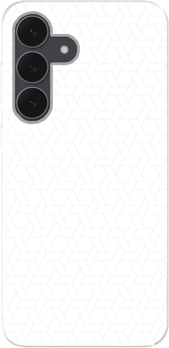 Telefoonhoesje Geschikt voor Samsung Galaxy S25 FE hoesje - Grafisch - Patroon - Modern - Fijnstijl - Siliconen Telefoonhoesje Telefoonhoesje