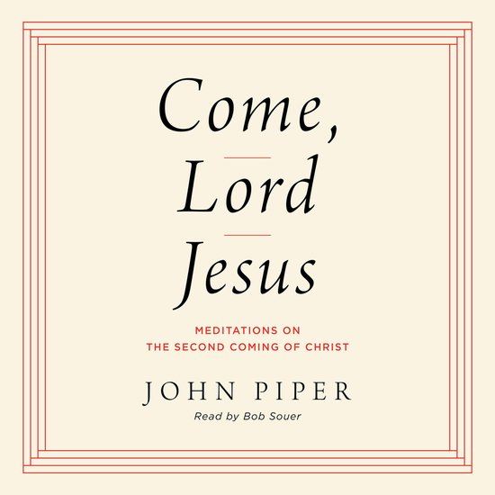 Come, Lord Jesus - cover