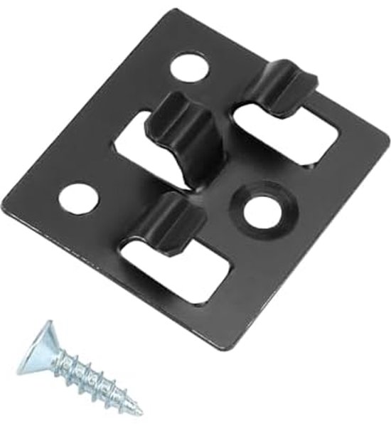 WPC Terrasclips – 180 Stuks Verborgen Bevestiging, 6 Mm, Met Schroeven En Boor, Universeel Voor Composiet Terrasplanken