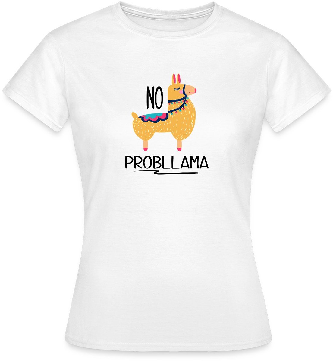 No Probllama T-Shirt Dames