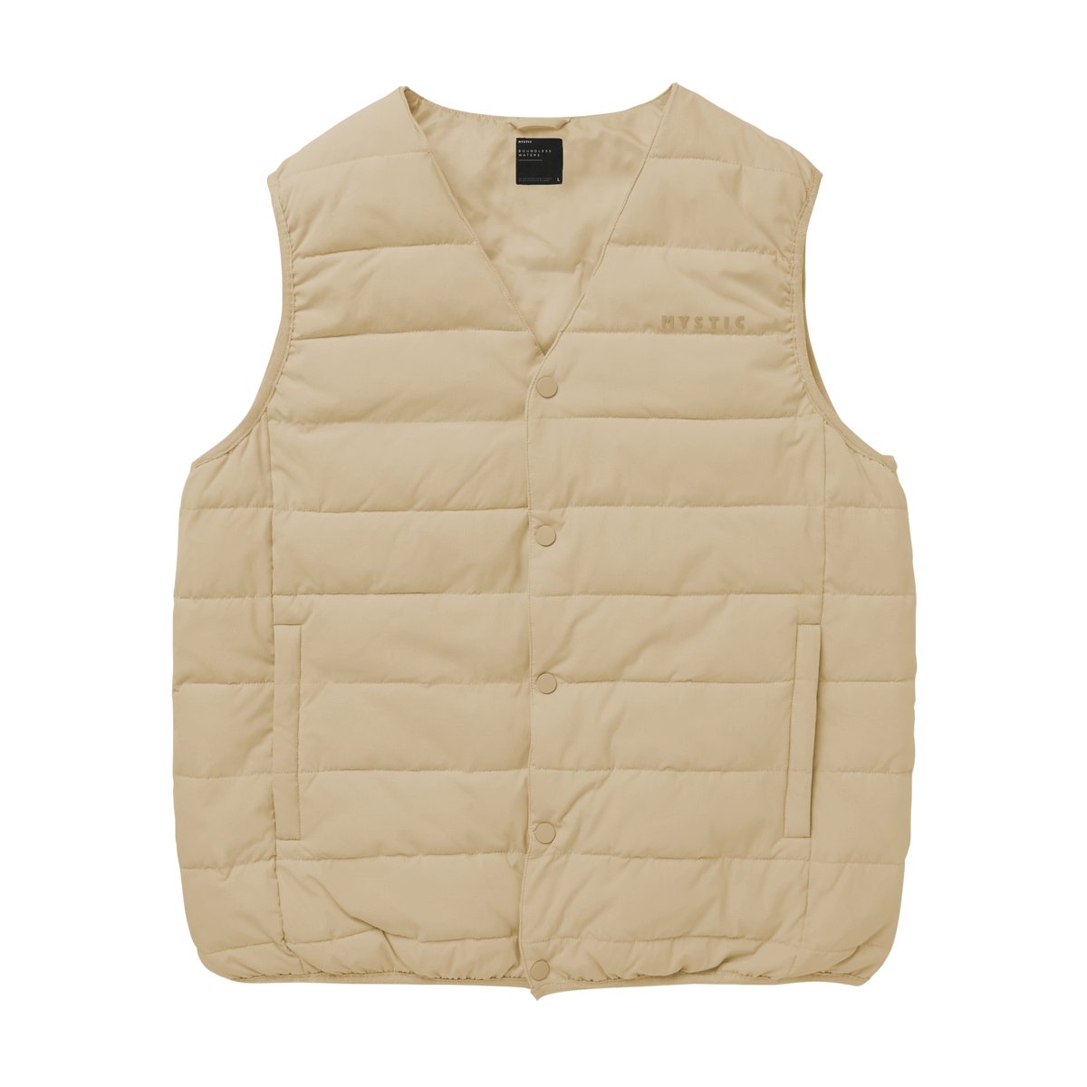 Mystic Quilted Bodywarmer 240015 – L Women Warm Sand