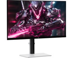 KTC H27E6 27 inch Gaming Monitor, 2560*1440 QHD Fast IPS-scherm, 320Hz verversingssnelheid, HDR 400, 1ms responstijd, FreeSync & G-Sync, 144% sRGB, VESA monteerbaar, 2*HDMI 2.1, 2*DP 1.4, 1*USB 2.0, 1*oortelefoon