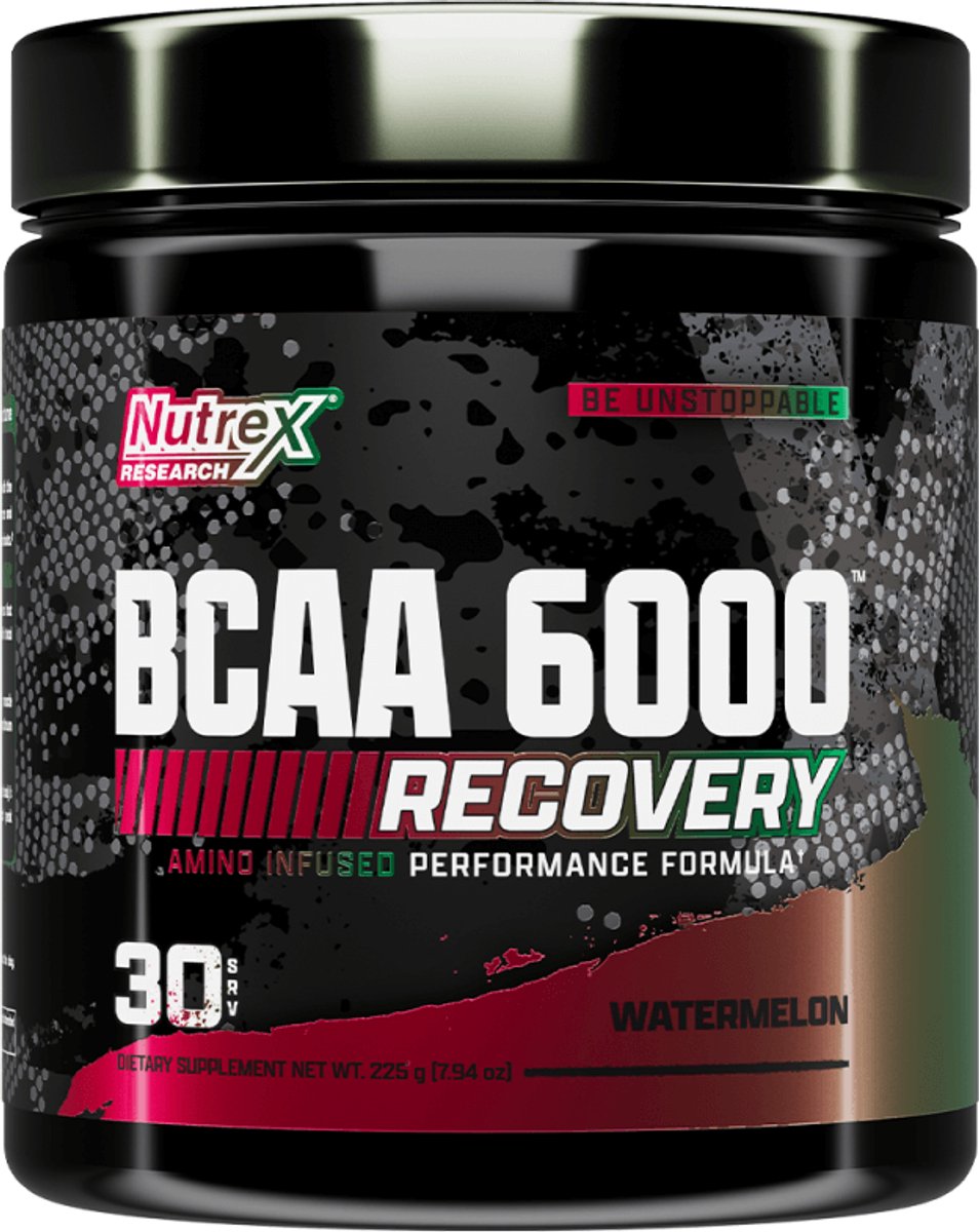 Nutrex Research BCAA 6000 (30 serv) Watermelon - Aminozuren - BCAA