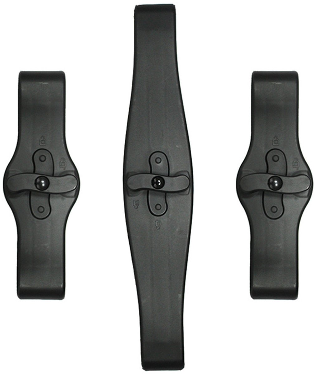 OUYLAF Kinderwagen Accessoires - Dubbele kinderwagen connector naast elkaar - voor twee kinderwagens - dubbele kinderwagenconnector - kinderwagenaansluiting qi - Voor yoyo - Voor Kinderwagen Twins - 3-pack