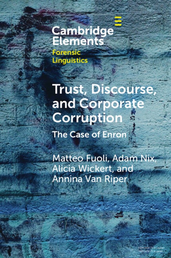Elements in Forensic Linguistics- Trust, Discourse, and Corp ... - cover
