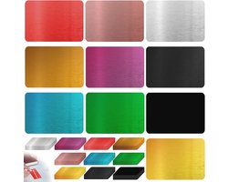 Metalen Visitekaartjes - Lasergegraveerd Aluminium, DIY Naamkaarten, Luxe Ontwerp