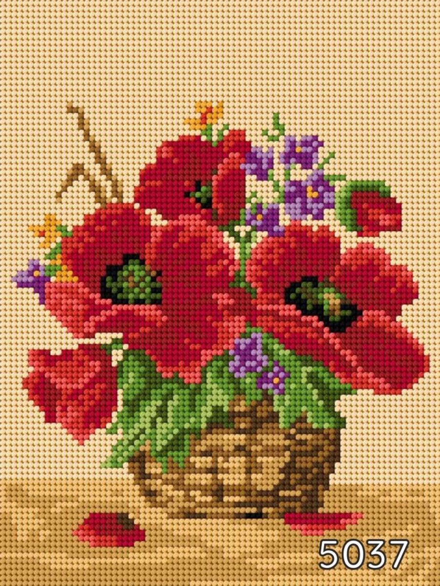 Borduurpakket met Kanvas & Garen (18x24cm) - Ariadna 5037