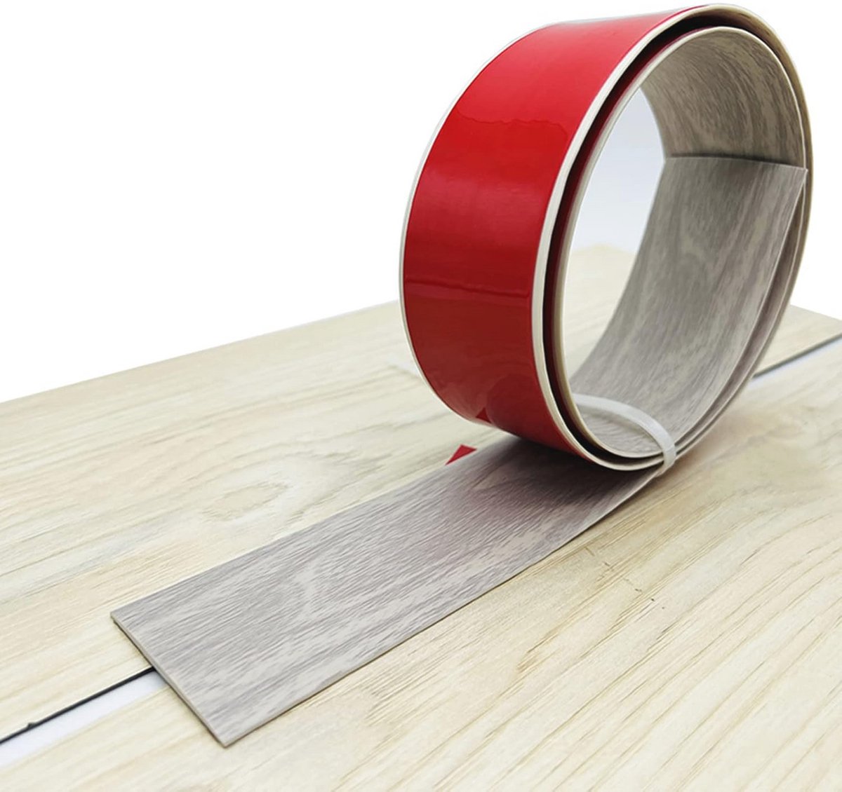 Zelfklevende PVC Afdekstrip - Waterdicht Overgangsprofiel voor Vloeren - Verkrijgbaar in 1/3/10 m