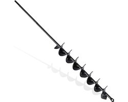 Spiraalboor voor Tuin en Planten - 5 x 82 cm, Bodemboor voor Accuschroevendraaier