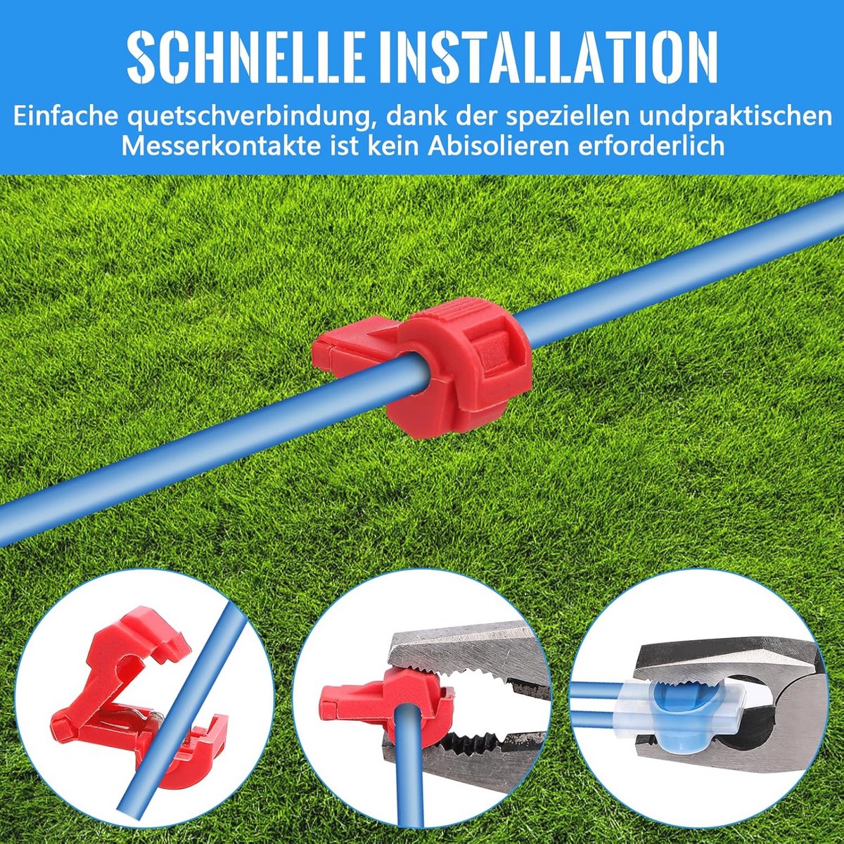 30 stuks aansluitklemmen en waterdichte kabelconnectors voor - afbeelding 2