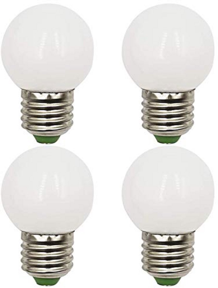 Dimbare LED Lamp E27 3W Warm Wit 3000K (4-pack) - Vervangt 30W Halogeen