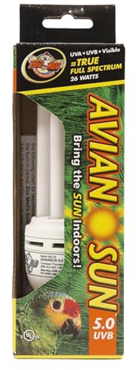 UVB Compacte Fluorescentielamp Voor Vogels - 26 Watt