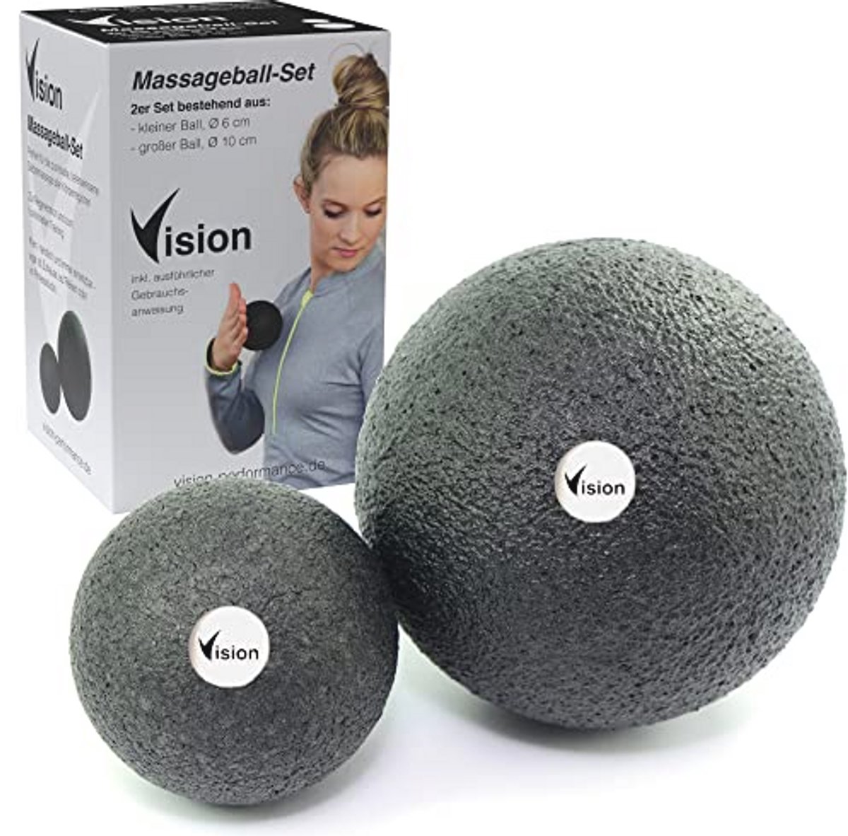 Massagebalset voor Zelfmassage - Spanning Verlichten en Snelle Regeneratie